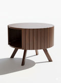Round Mahogany Teapoy NW